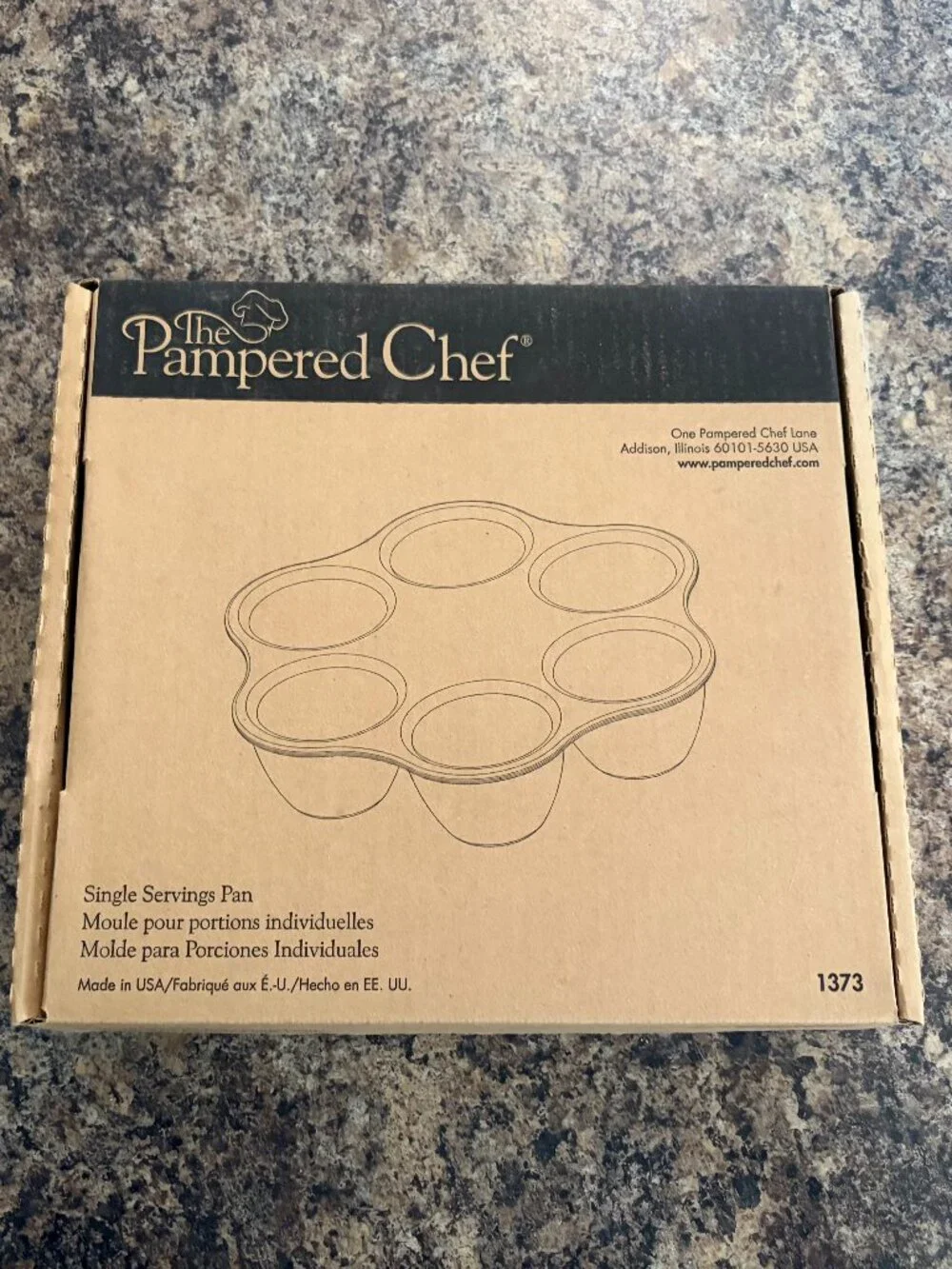 Pampered Chef Single Servings Pan #1373